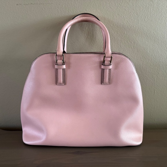 Tory Burch Robinson Open Dome Large Satchel in Pink - Picture 2 of 7